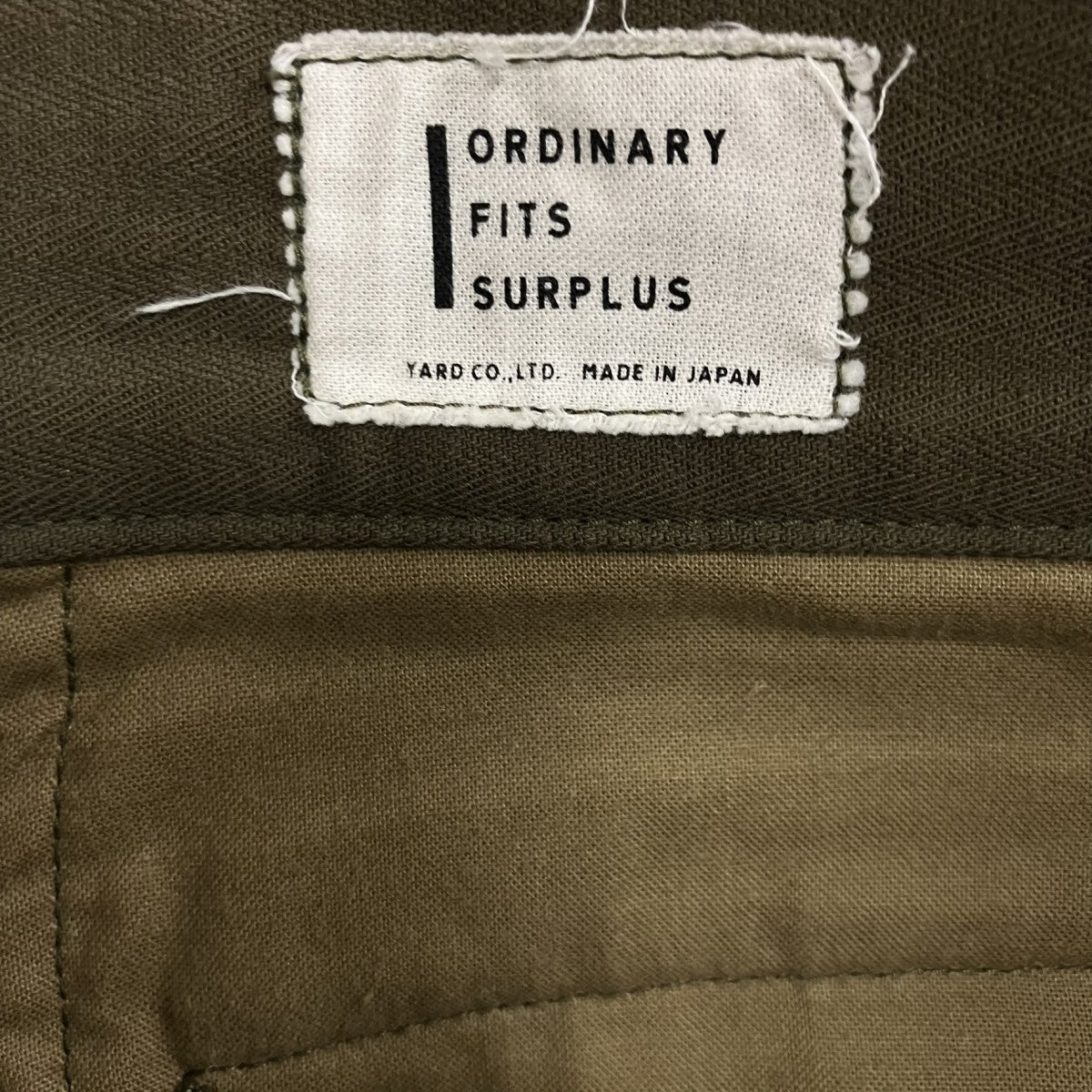 ORIGINARY FITS SURPLUS カーゴパンツ 古着・中古-6枚目のアイテム画像