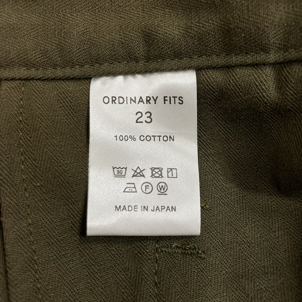 ORIGINARY FITS SURPLUS カーゴパンツ 古着・中古-7枚目のアイテム画像
