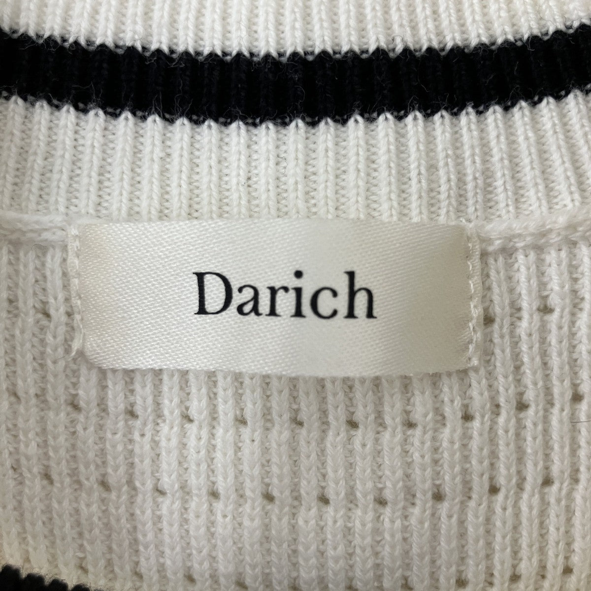 Darich ボーダーニットフレアミニワンピース112414029 古着・中古-3枚目のアイテム画像