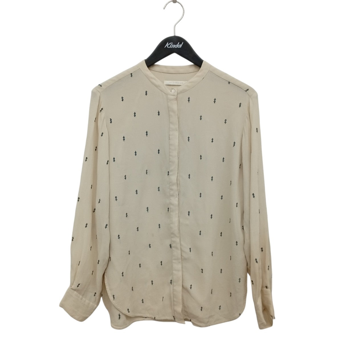 ne quittez pas Moss Rayon Dia Embroidery Shirts ダイエンブロイダリーシャツ010152FJ4 古着・中古-1枚目のアイテム画像