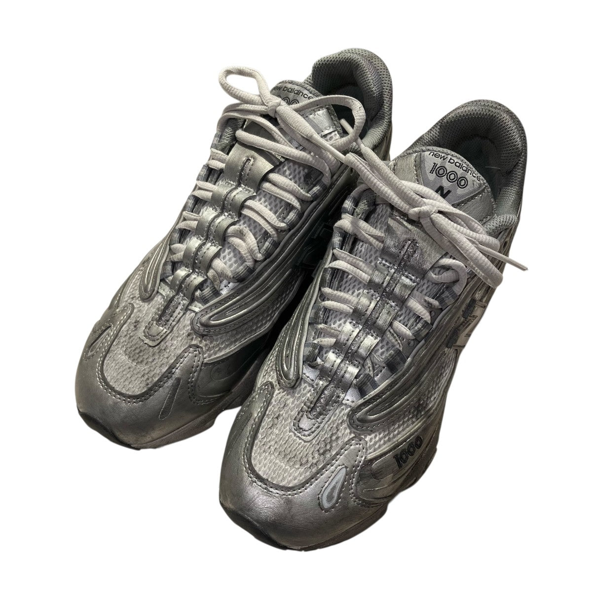 NEW BALANCE ダメージ加工ローカットスニーカーM1000G 古着・中古-1枚目のアイテム画像