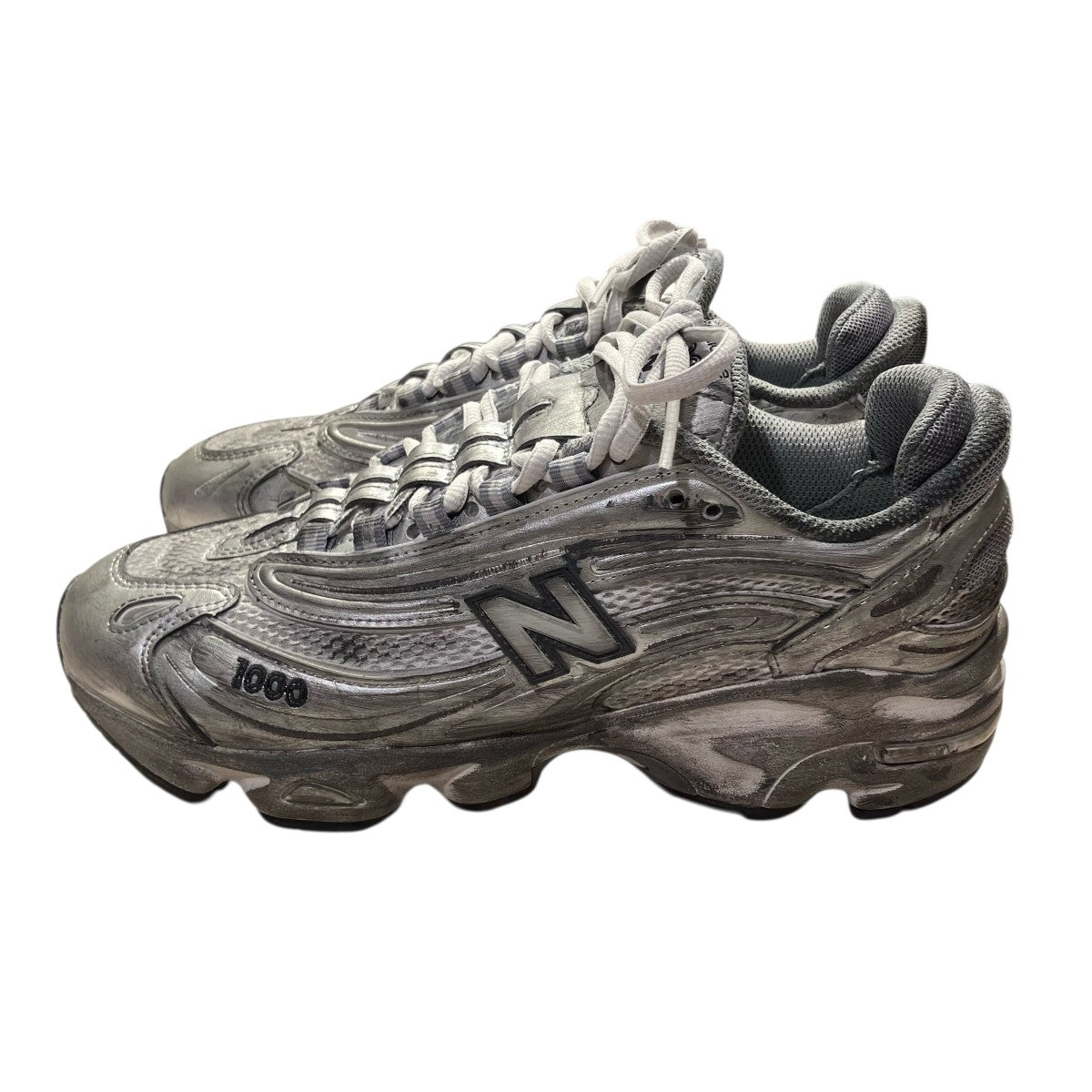 NEW BALANCE ダメージ加工ローカットスニーカーM1000G 古着・中古-3枚目のアイテム画像