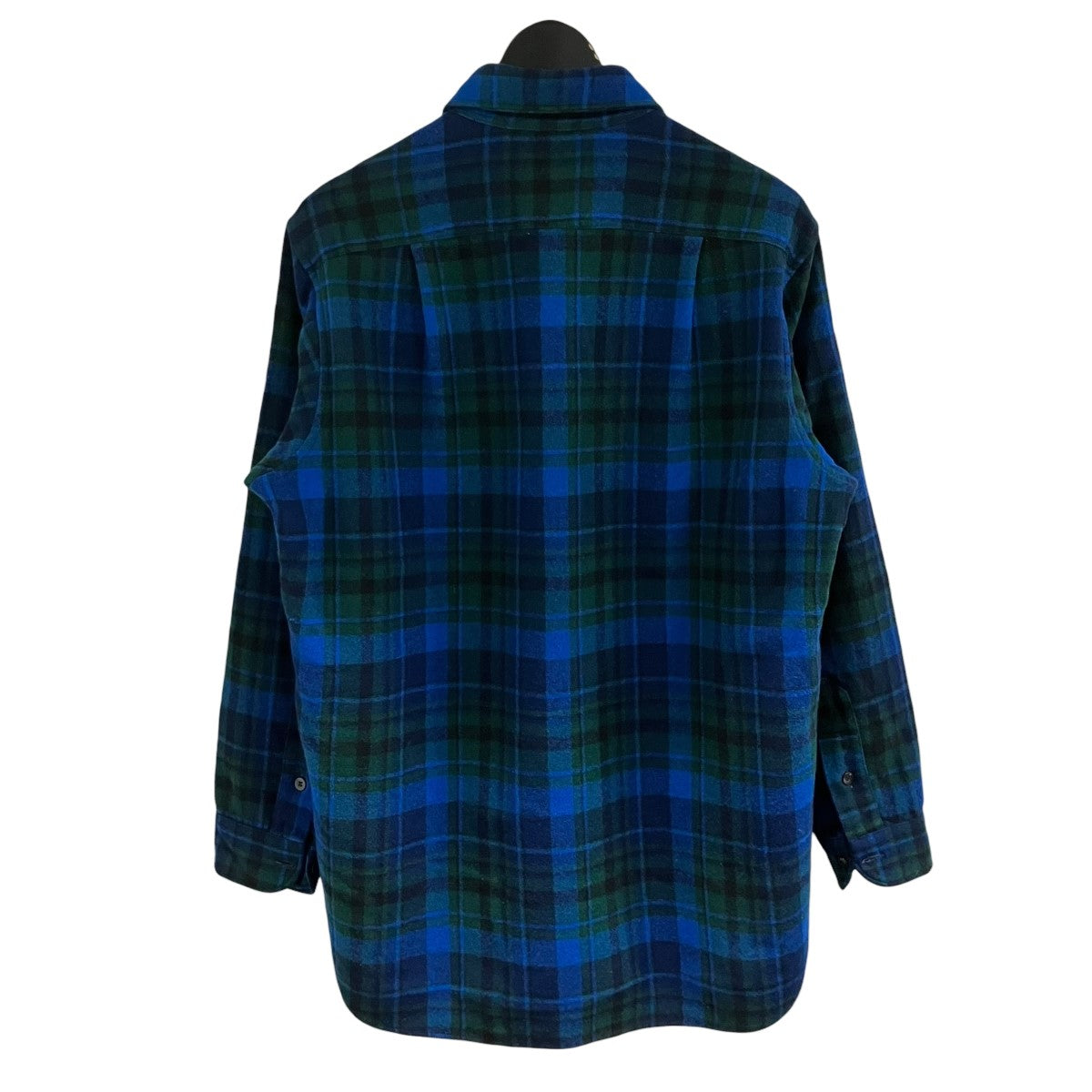PENDLETON(ペンドルトン) オンブレチェックウールシャツ ブルー