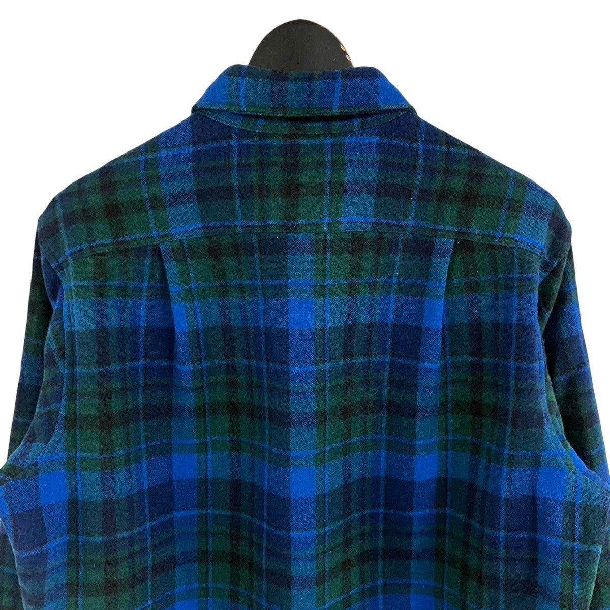 PENDLETON(ペンドルトン) オンブレチェックウールシャツ ブルー