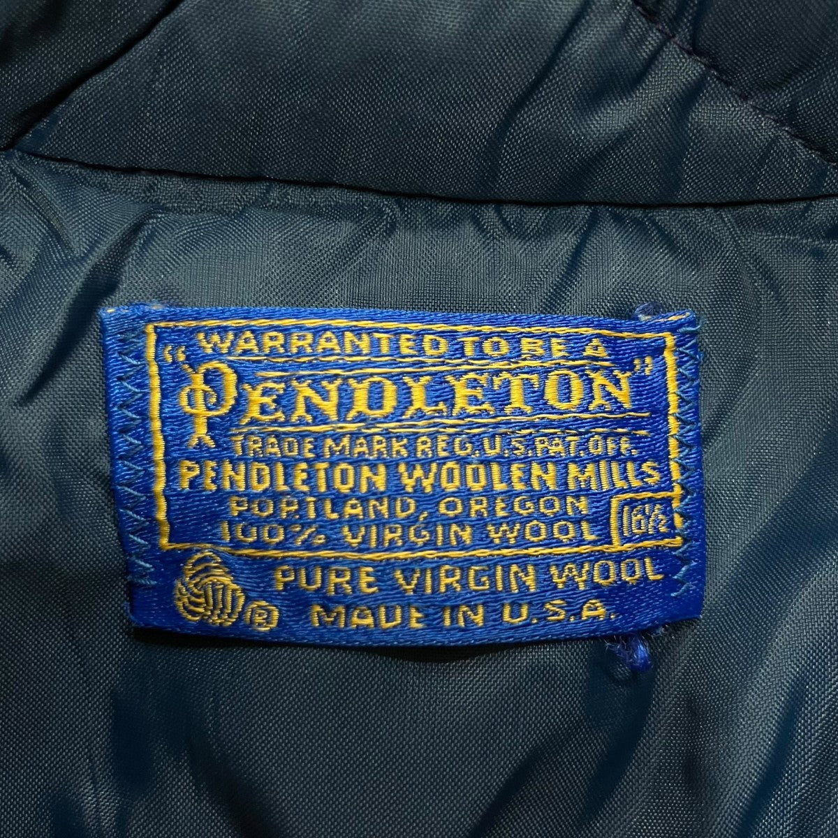PENDLETON(ペンドルトン) オンブレチェックウールシャツ ブルー