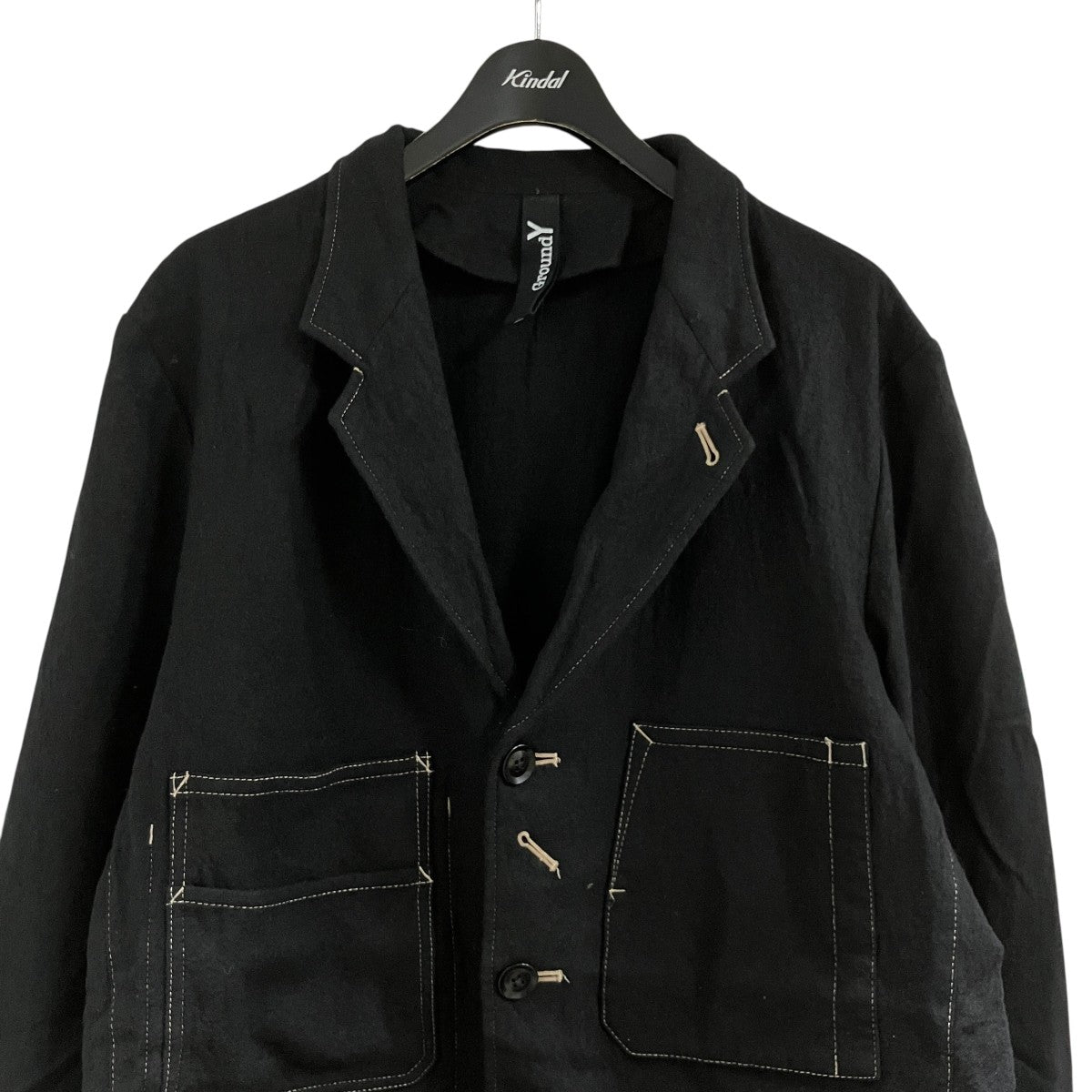 ｢FULLING SERGE COVERALL PK JACKET｣ ウールジャケット