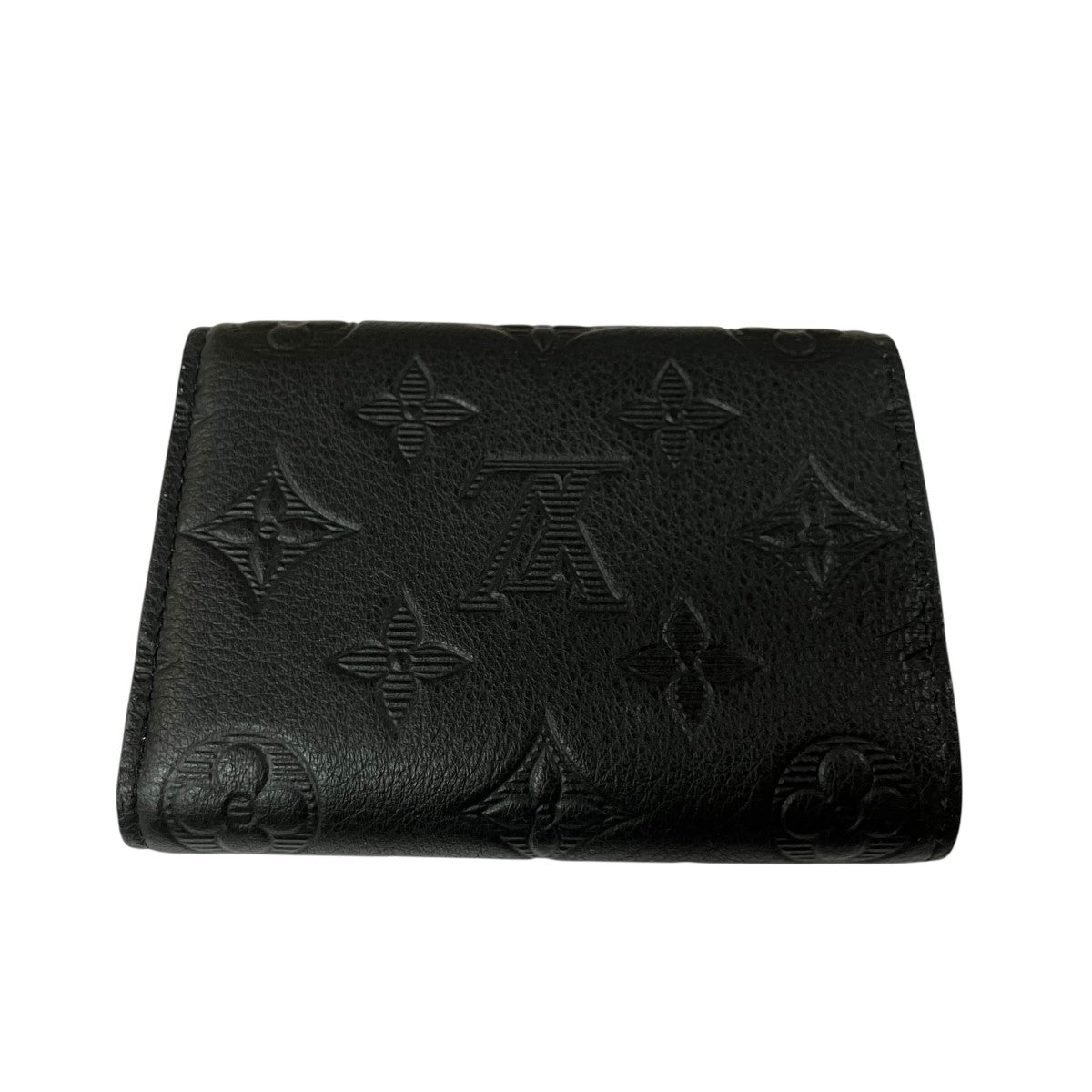 モノグラムシャドウノワール三つ折り財布