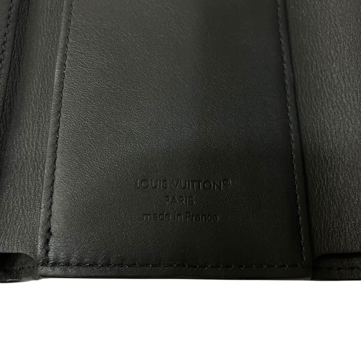 モノグラムシャドウノワール三つ折り財布