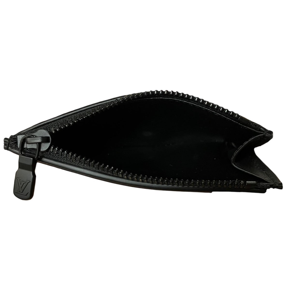 モノグラムシャドウノワール三つ折り財布