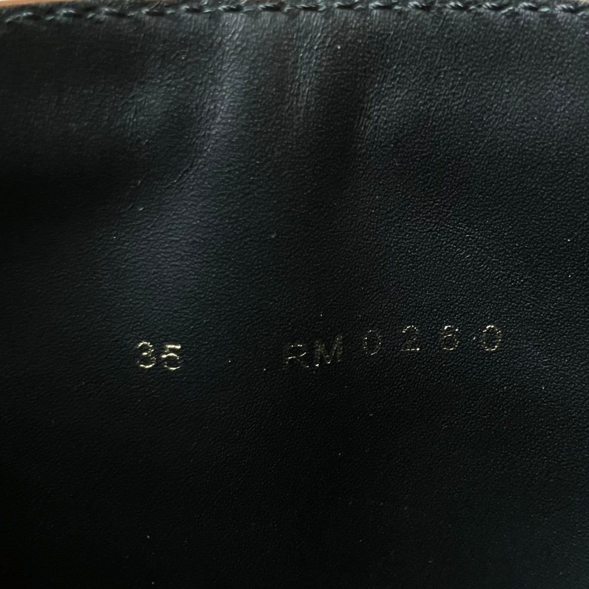 CELINE レザーロングブーツ 古着・中古-8枚目のアイテム画像