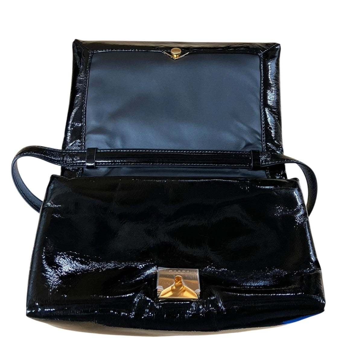 MARNI プリズマ レザーショルダーバッグ 古着・中古-6枚目のアイテム画像