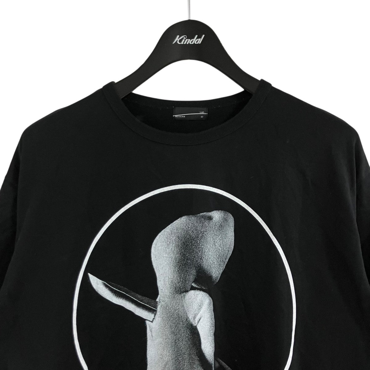 LAD MUSICIAN プリントショートスリーブTシャツ 古着・中古-2枚目のアイテム画像