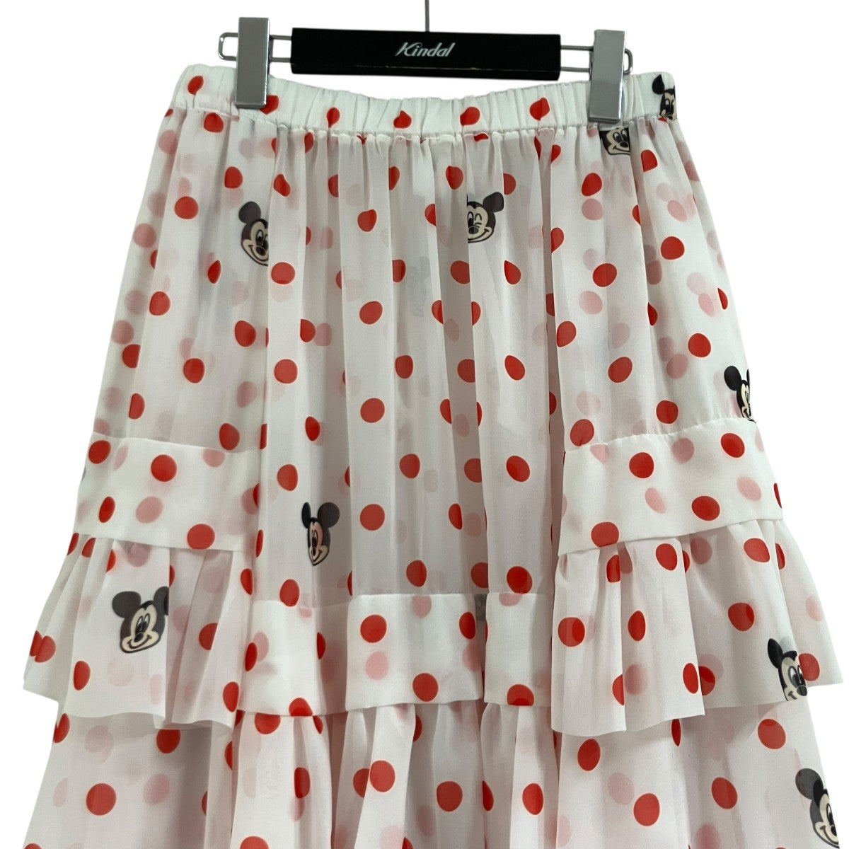 COMME des GARCONS GIRL ミッキー柄スカート 古着・中古-2枚目のアイテム画像