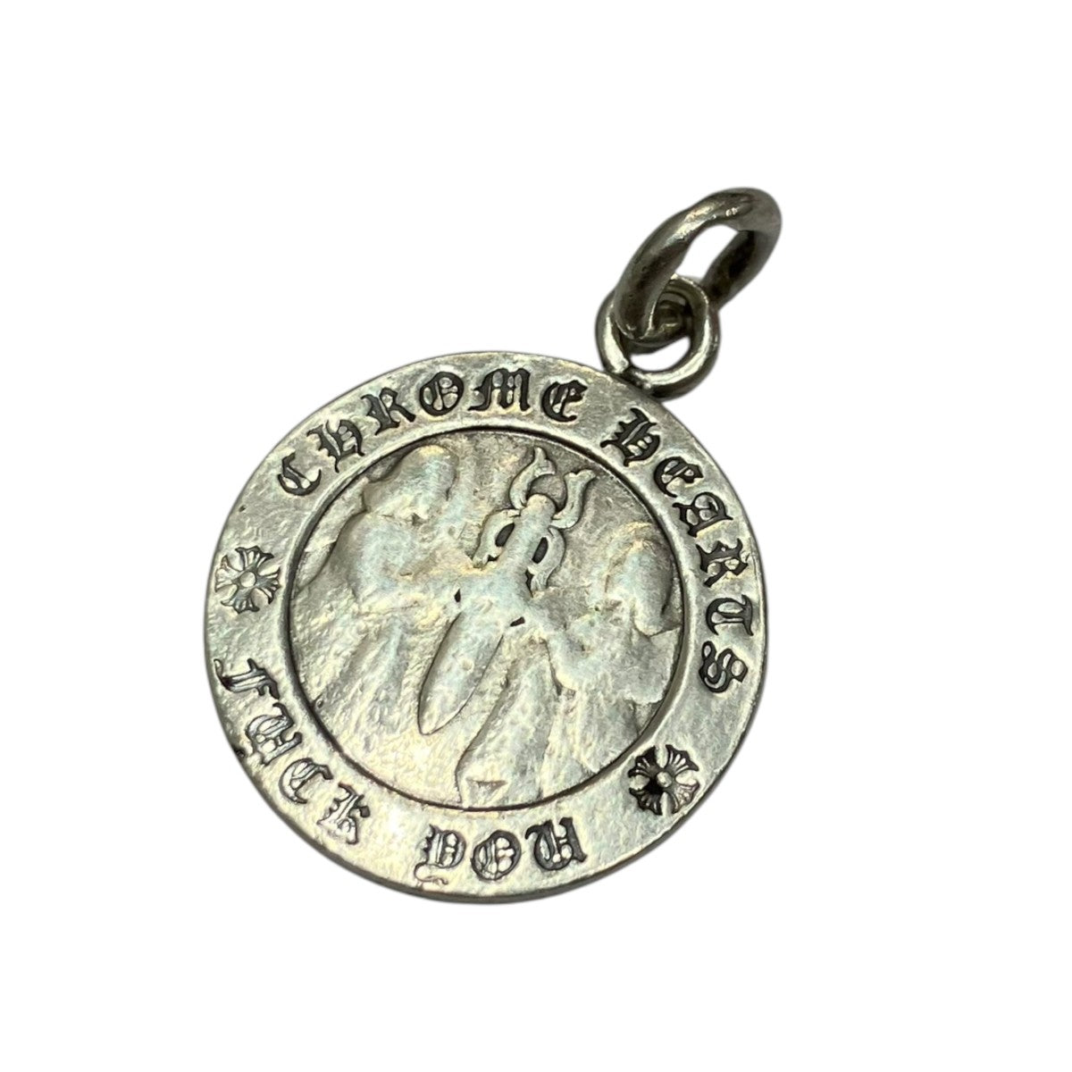 CHROME HEARTS エンジェルメダルチャームV1 古着・中古-1枚目のアイテム画像