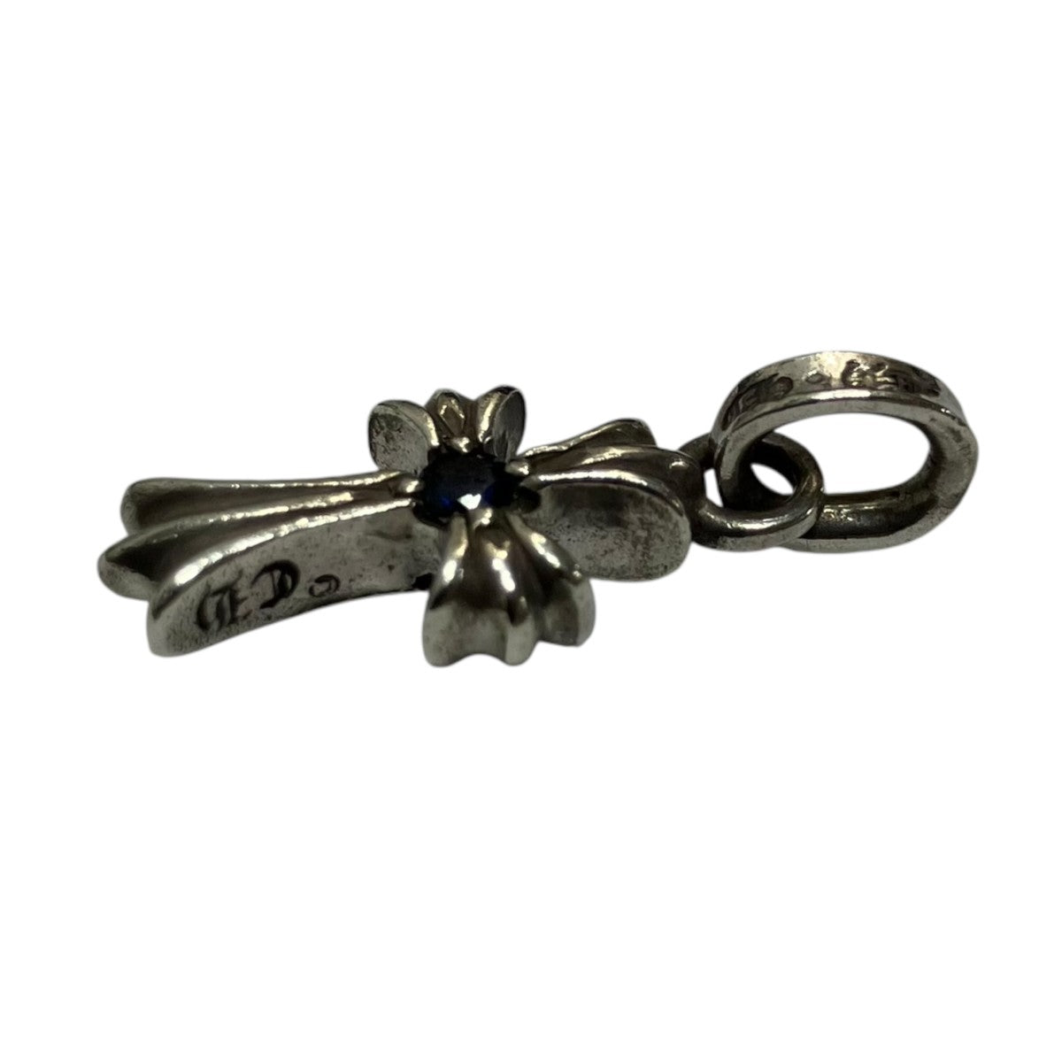 CHROME HEARTS クロスベビーファット1サファイア 古着・中古-3枚目のアイテム画像