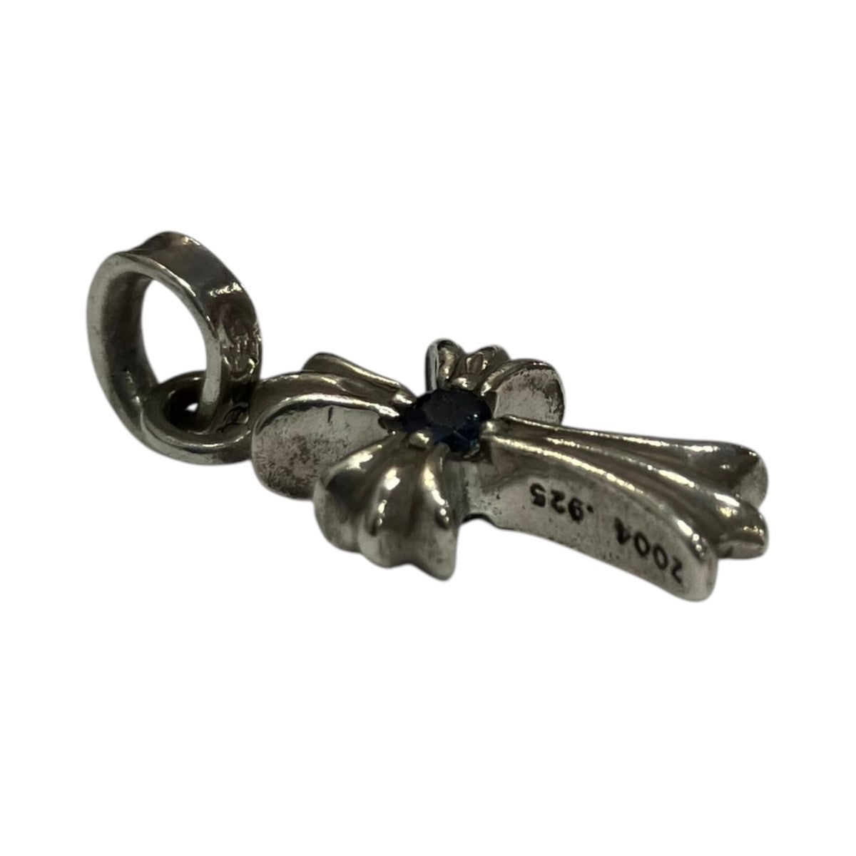 CHROME HEARTS クロスベビーファット1サファイア 古着・中古-4枚目のアイテム画像