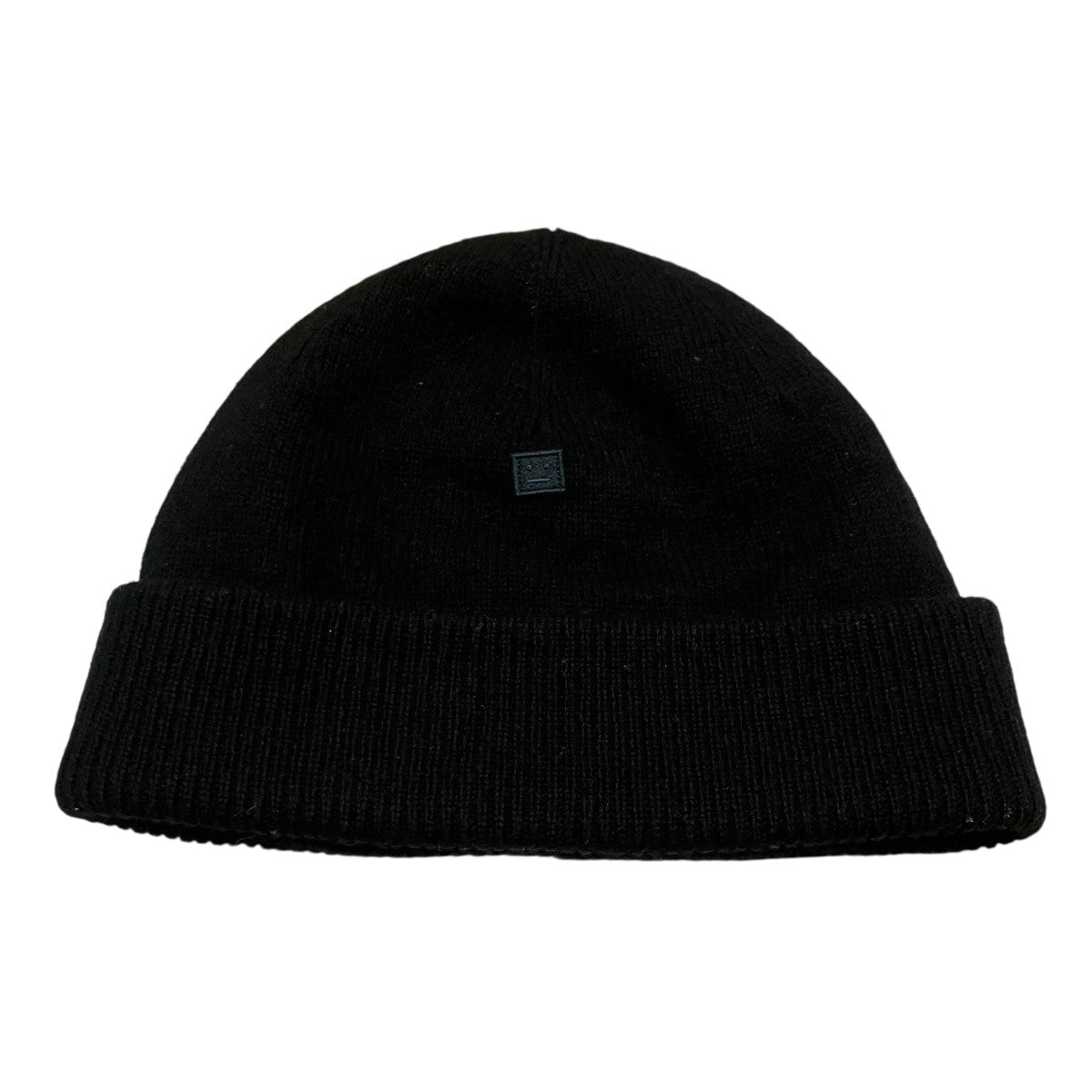 ACNE STUDIOS フェイスパッチニット帽 古着・中古-2枚目のアイテム画像