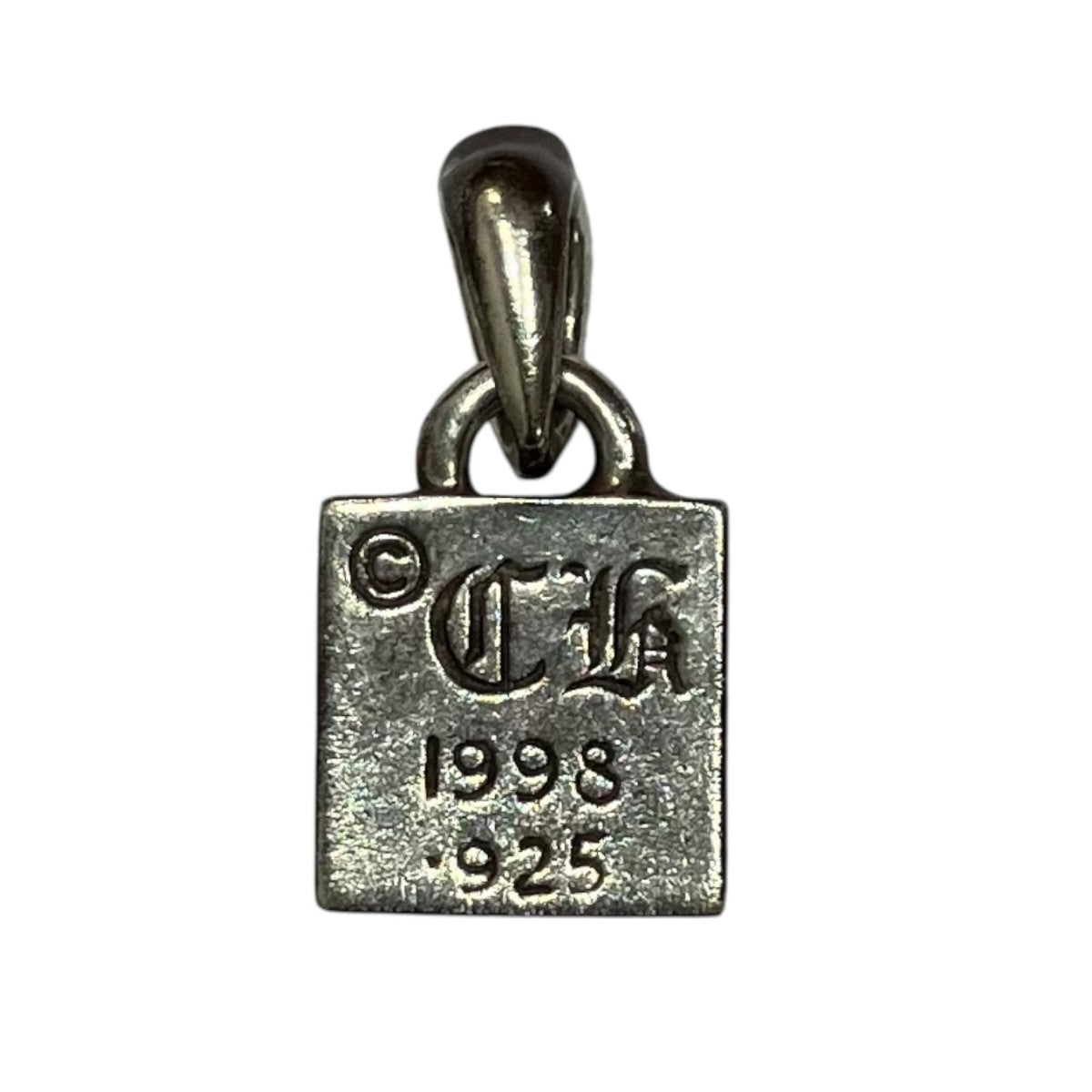 CHROME HEARTS フレームドCHプラスチャーム1ダイヤペンダントトップ 古着・中古-2枚目のアイテム画像