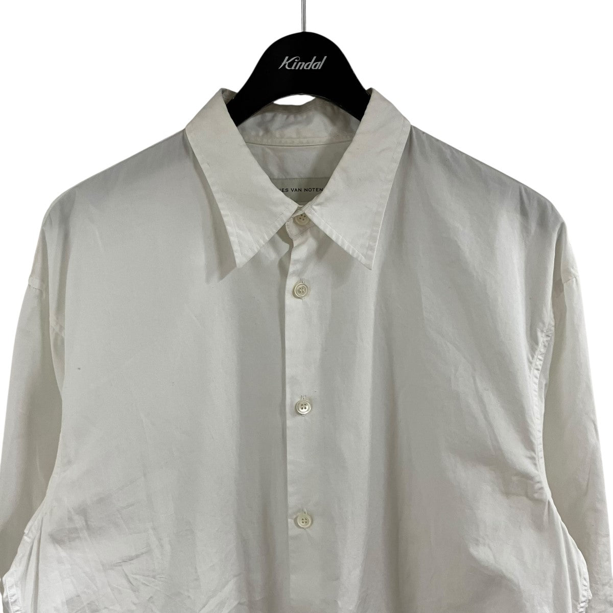 DRIES VAN NOTEN プレーンシャツ 古着・中古-2枚目のアイテム画像