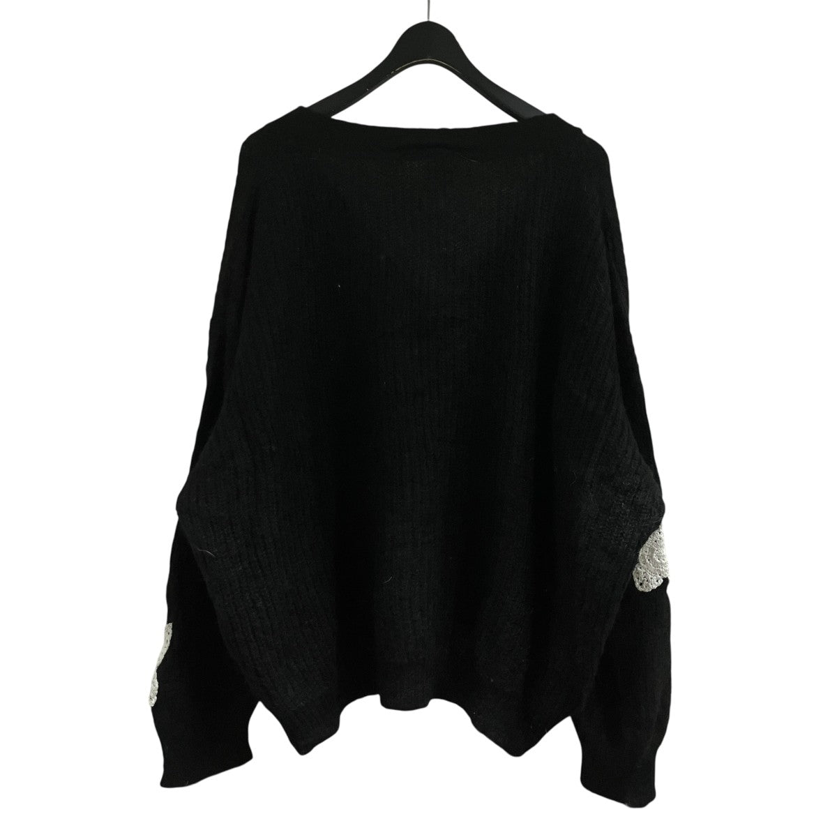 ｢BUTTERFLY CROCHET MOHAIR KNIT C／D｣ バタフライステッチウールカーディガン