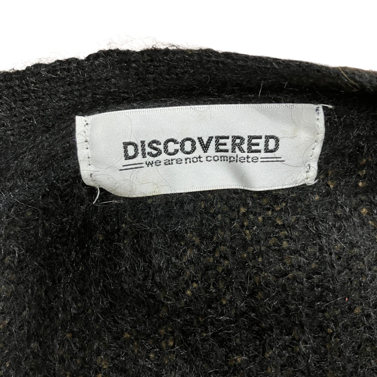 ｢BUTTERFLY CROCHET MOHAIR KNIT C／D｣ バタフライステッチウールカーディガン
