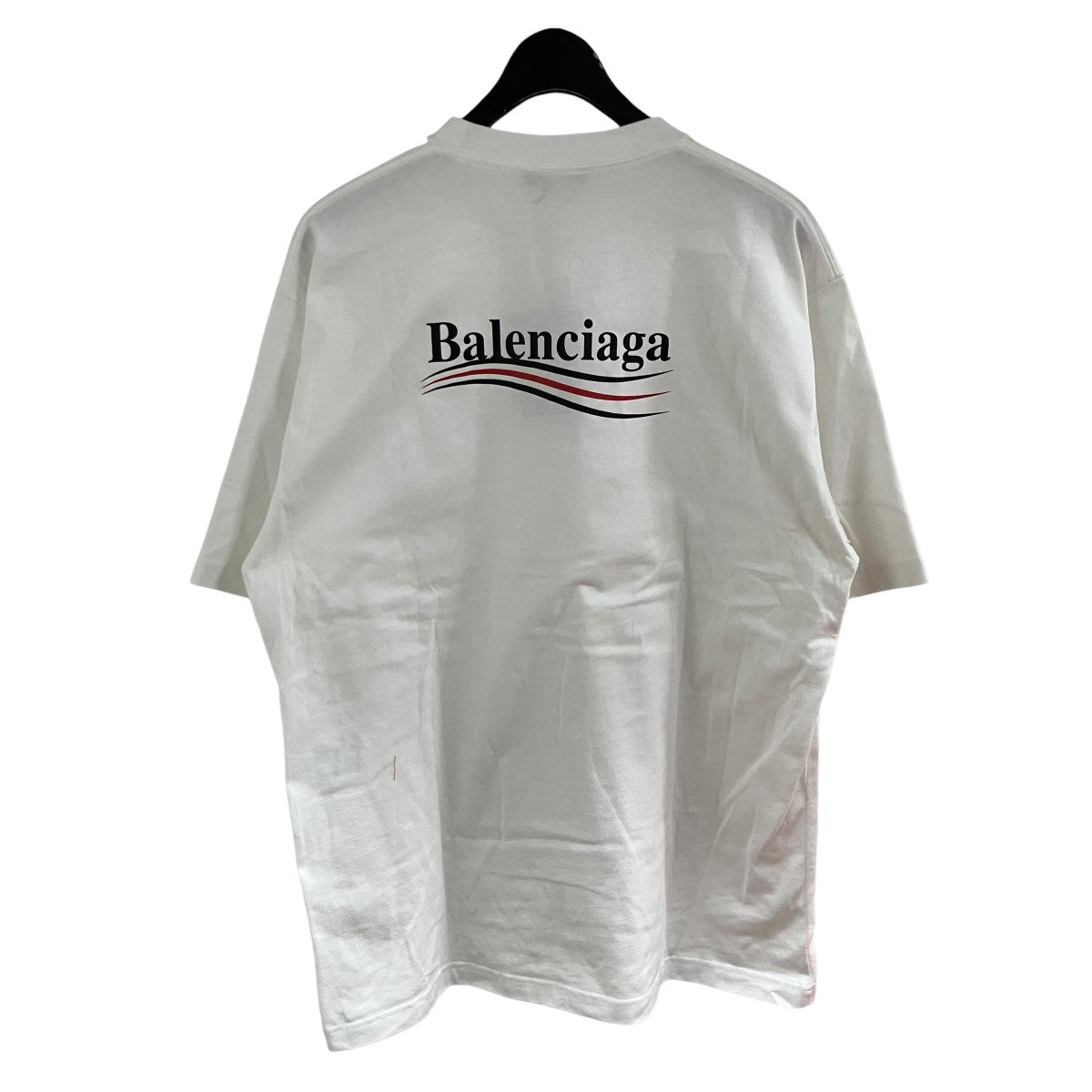 BALENCIAGA(バレンシアガ) ロゴプリントTシャツ 620969 ホワイト