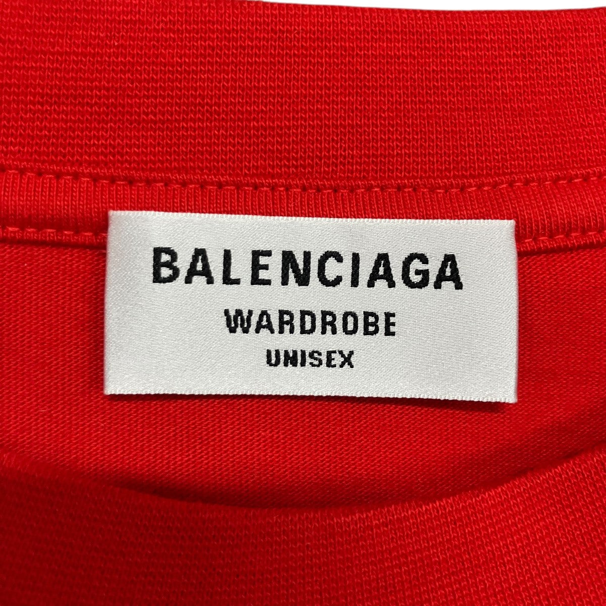 BALENCIAGA ロゴ刺繍Tシャツ 古着・中古-5枚目のアイテム画像