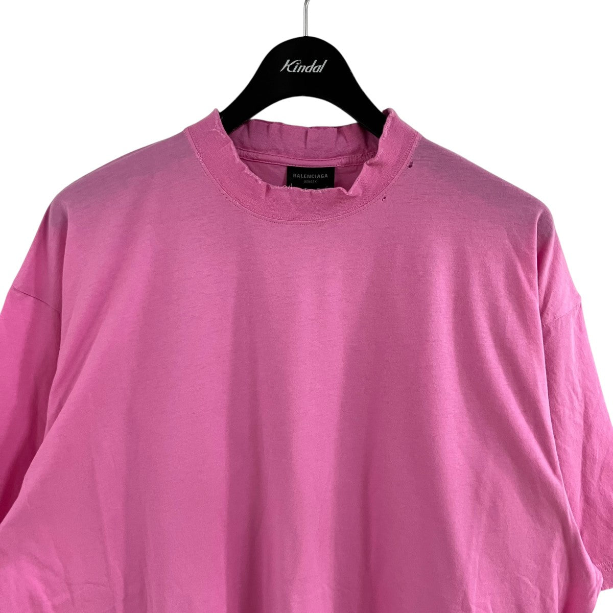 ネックロゴ刺繍Tシャツ