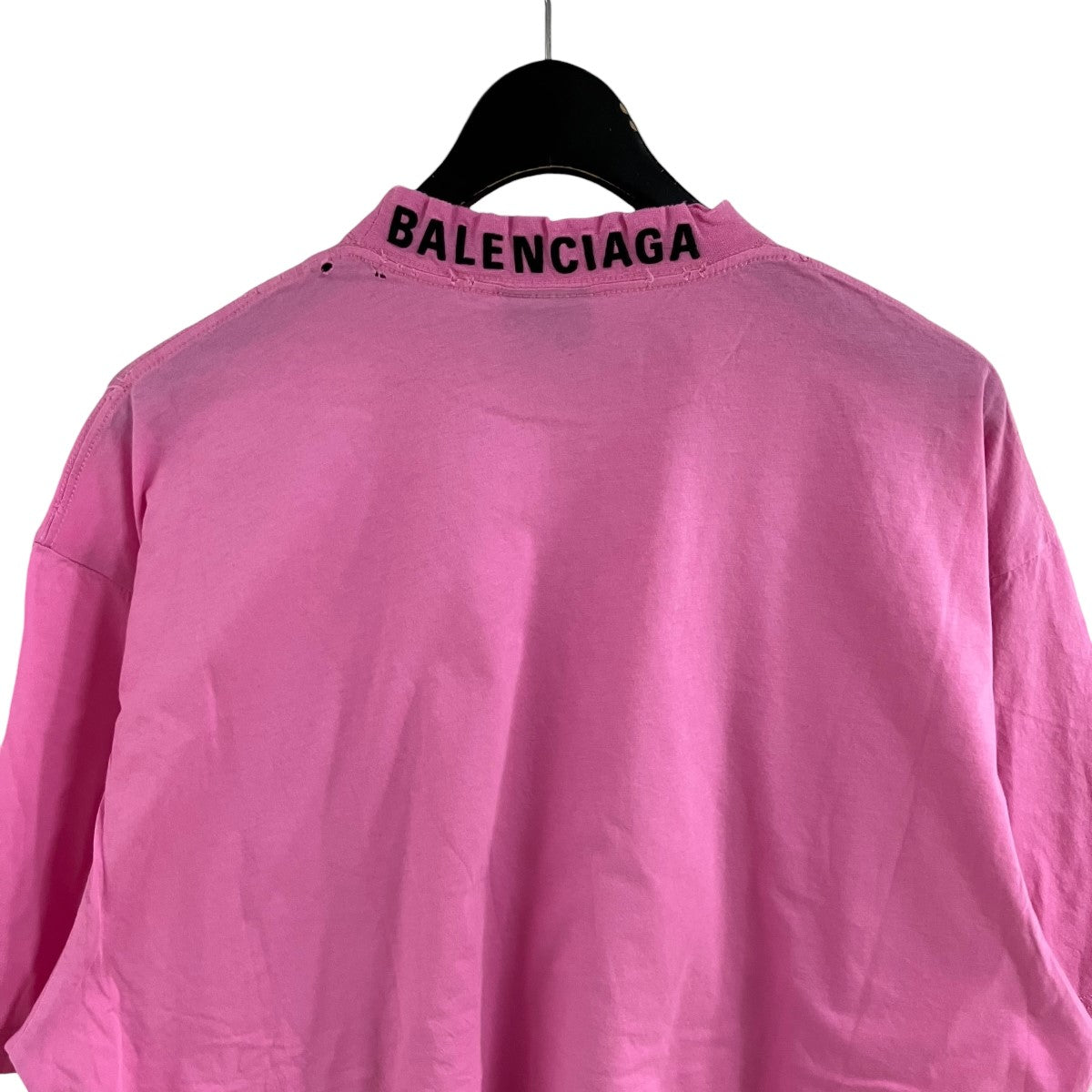 バレンシアガ カットソー BALENCIAGA(バレンシアガ) Tシャツ787358 787358 ブラック サイズ L