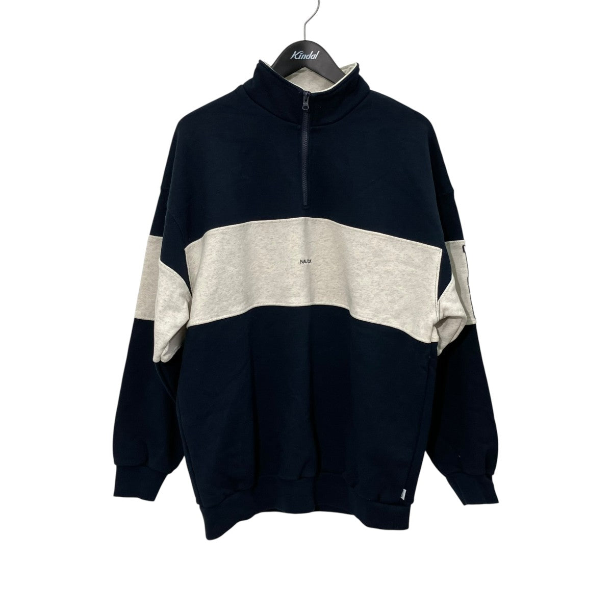 NAUTICA ハーフジップスウェット233-12105 古着・中古-1枚目のアイテム画像