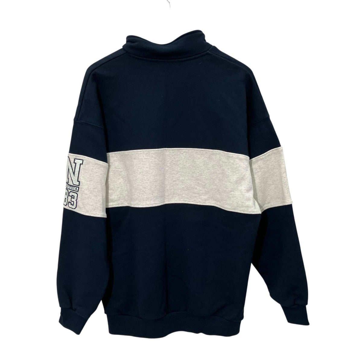 NAUTICA ハーフジップスウェット233-12105 古着・中古-2枚目のアイテム画像