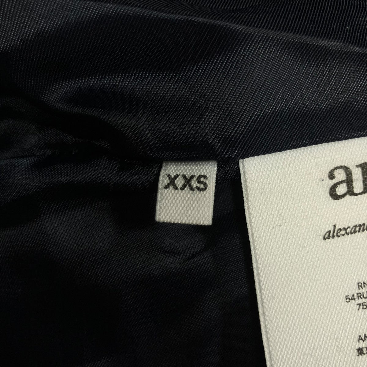 AMI Alexandre Mattiussi ウールカーゴジップパンツ 古着・中古-7枚目のアイテム画像