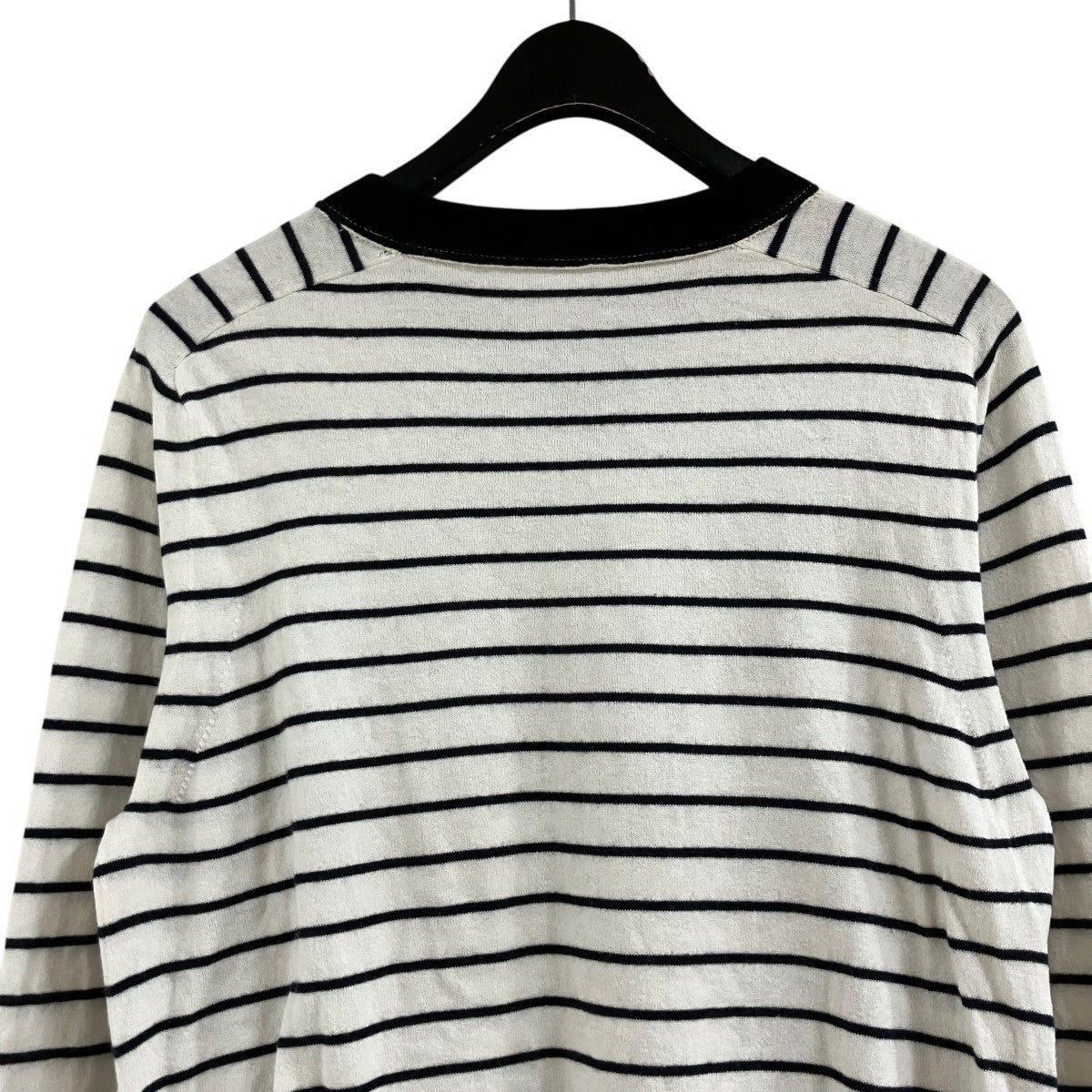 sacai ボーダーニット セーター 古着・中古-4枚目のアイテム画像