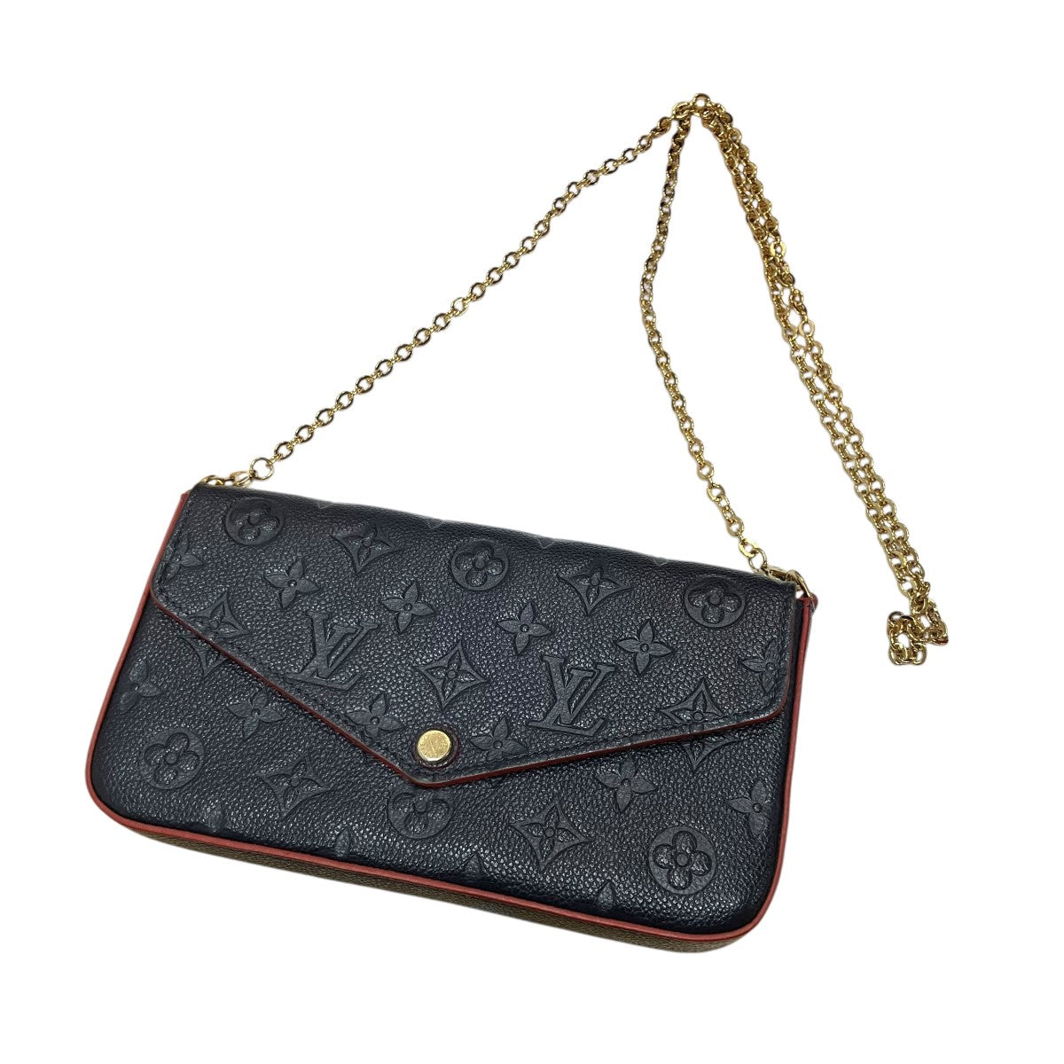 LOUIS VUITTON モノグラムアンプラント チェーンウォレット 古着・中古-1枚目のアイテム画像
