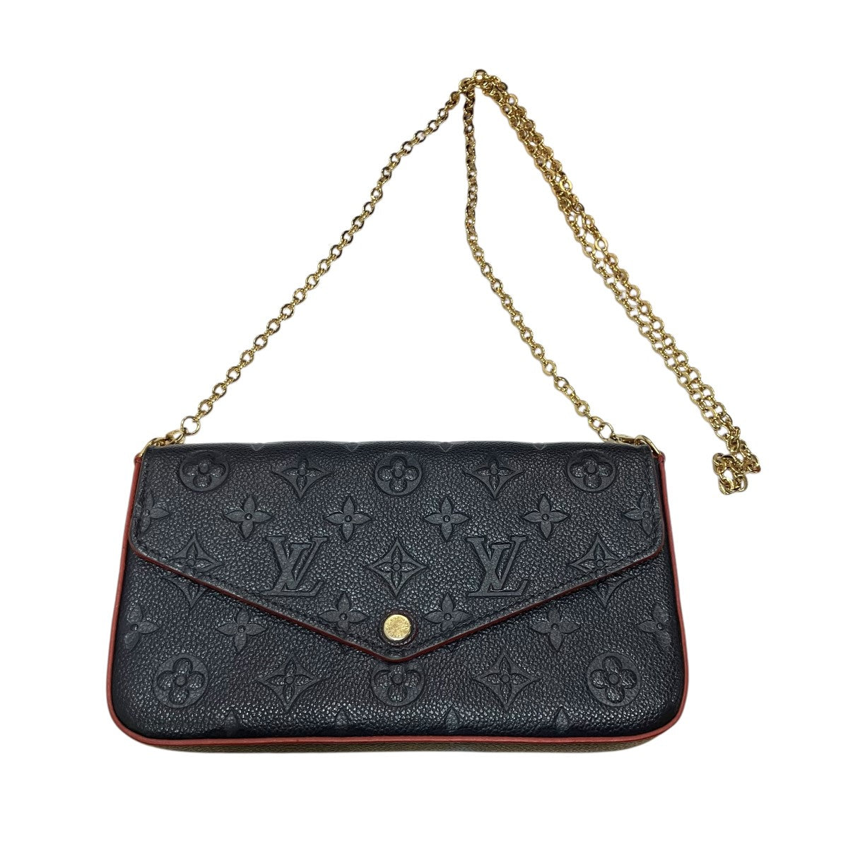 LOUIS VUITTON モノグラムアンプラント チェーンウォレット 古着・中古-2枚目のアイテム画像