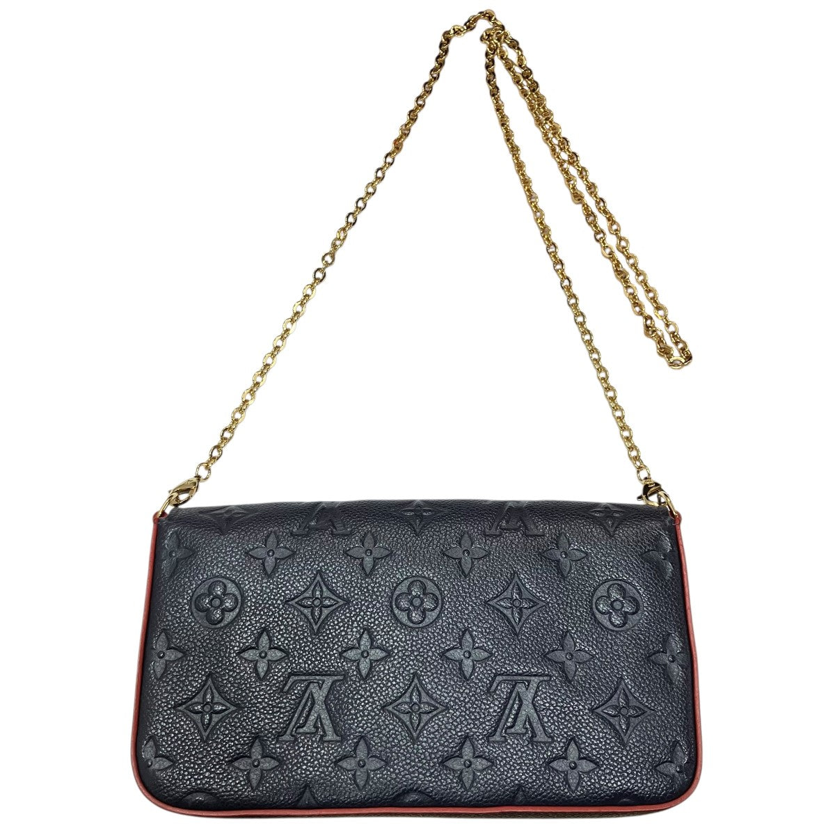 LOUIS VUITTON モノグラムアンプラント チェーンウォレット 古着・中古-4枚目のアイテム画像