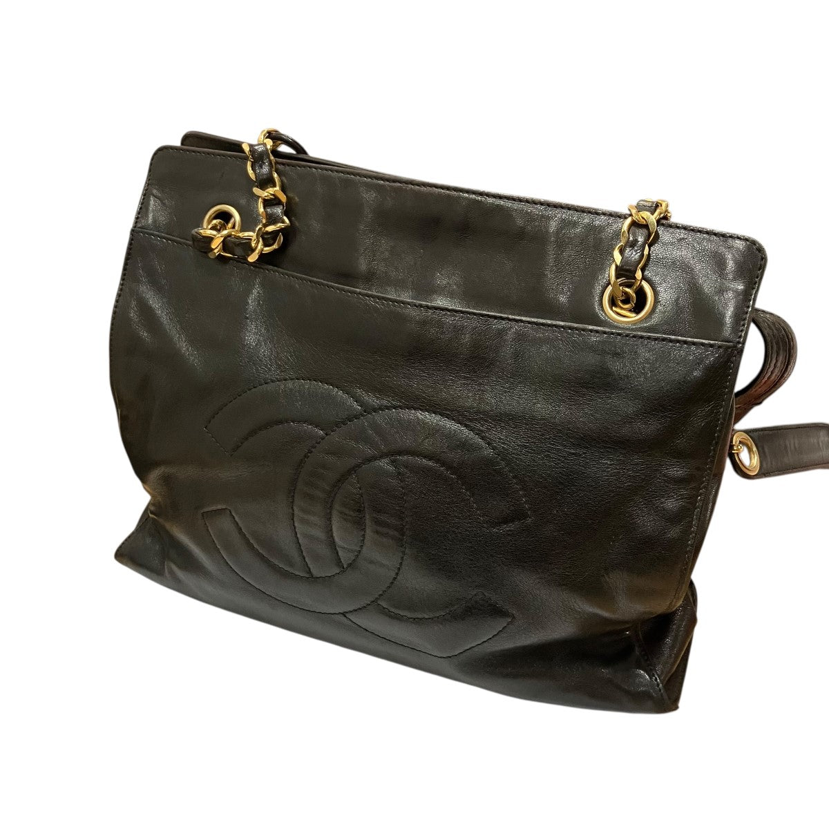 ココマーク Wフェイス  レザートートバッグ