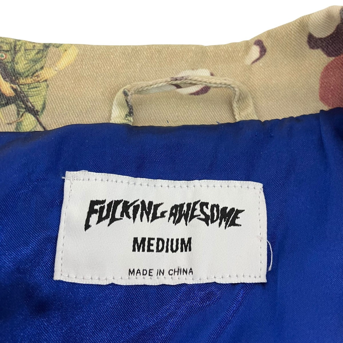 Fucking Awesome プリントデニムジャケット 古着・中古-5枚目のアイテム画像