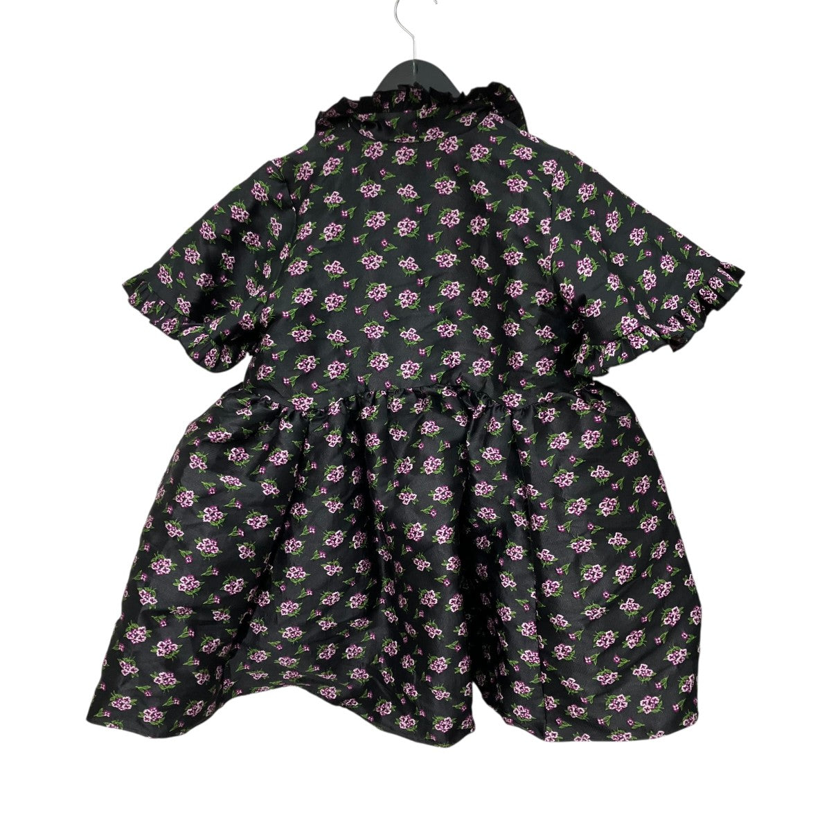 Sister Jane Canopy Jacquard Mini Dressフラワージャガードワンピース32SJ02DR2353BLK 古着・中古-2枚目のアイテム画像