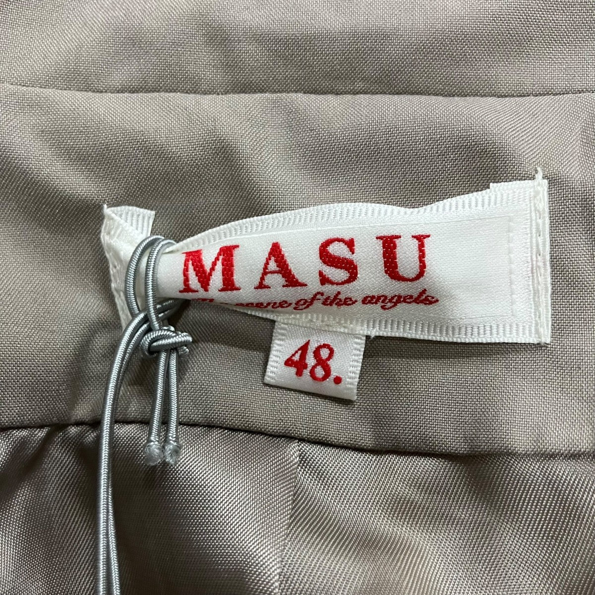 MASU ラップカラートレンチコート 古着・中古-5枚目のアイテム画像