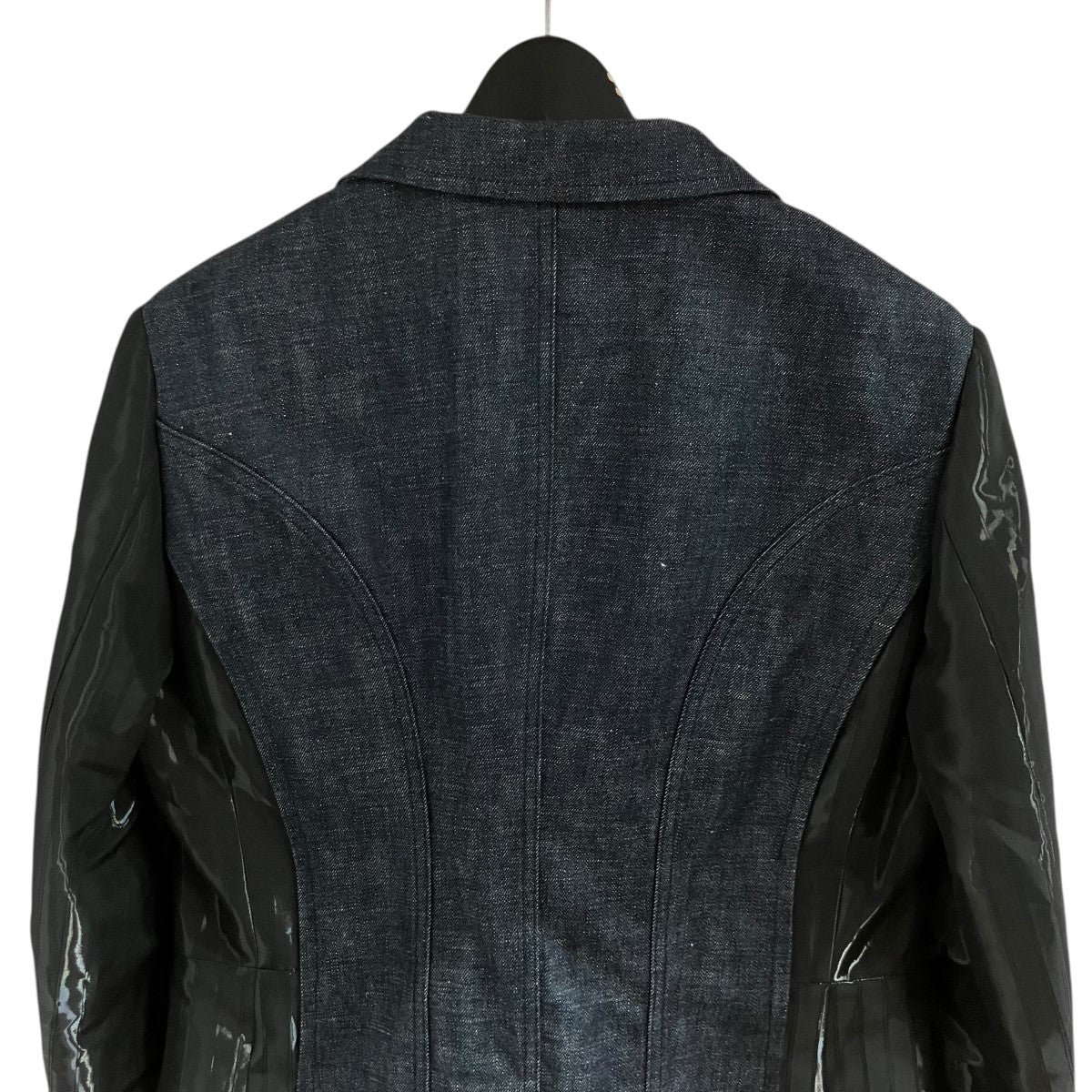 COMME des GARCONS HOMME PLUS デニムドッキングコート 古着・中古-4枚目のアイテム画像