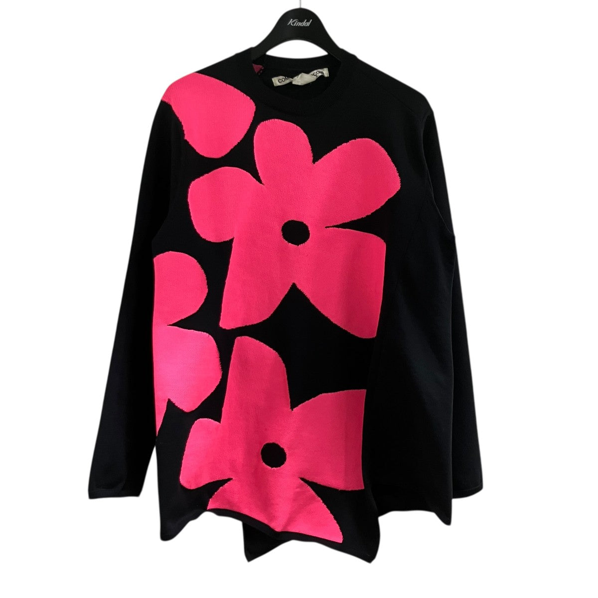 COMME des GARCONS フラワーニット セーター 古着・中古-1枚目のアイテム画像