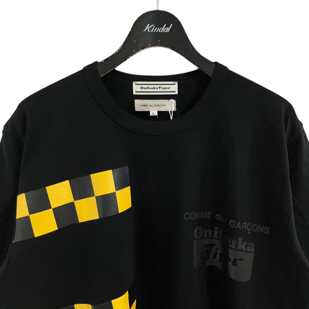 Onitsuka Tiger×COMME des GARCONS プリントTシャツ 古着・中古-2枚目のアイテム画像