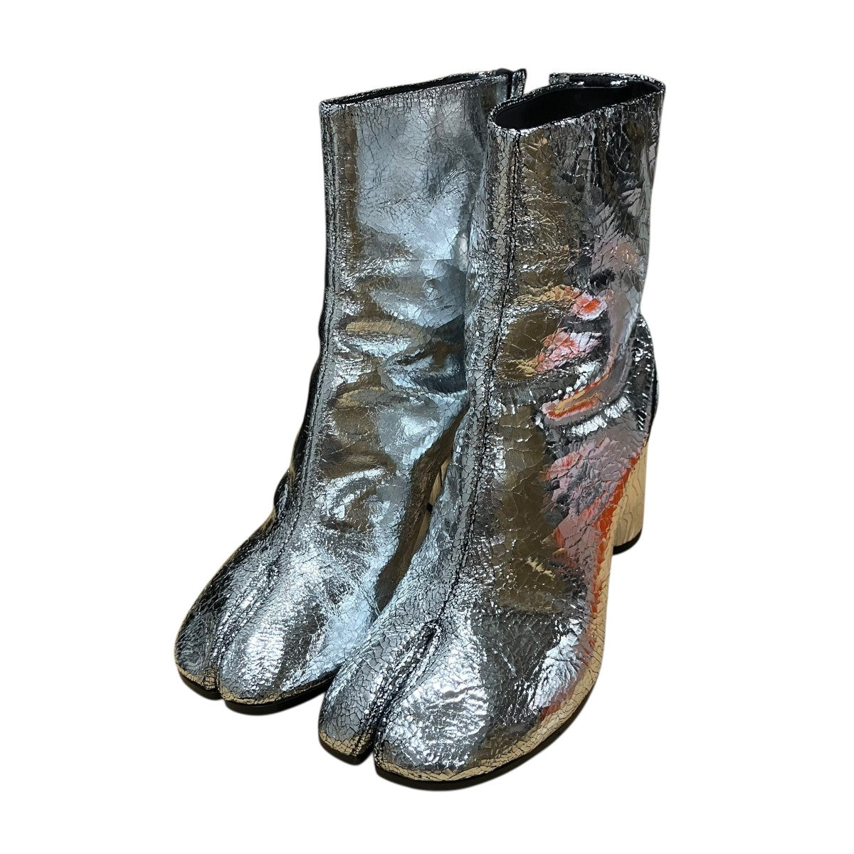 Maison Margiela ブロークンミラー足袋ブーツ 古着・中古-1枚目のアイテム画像