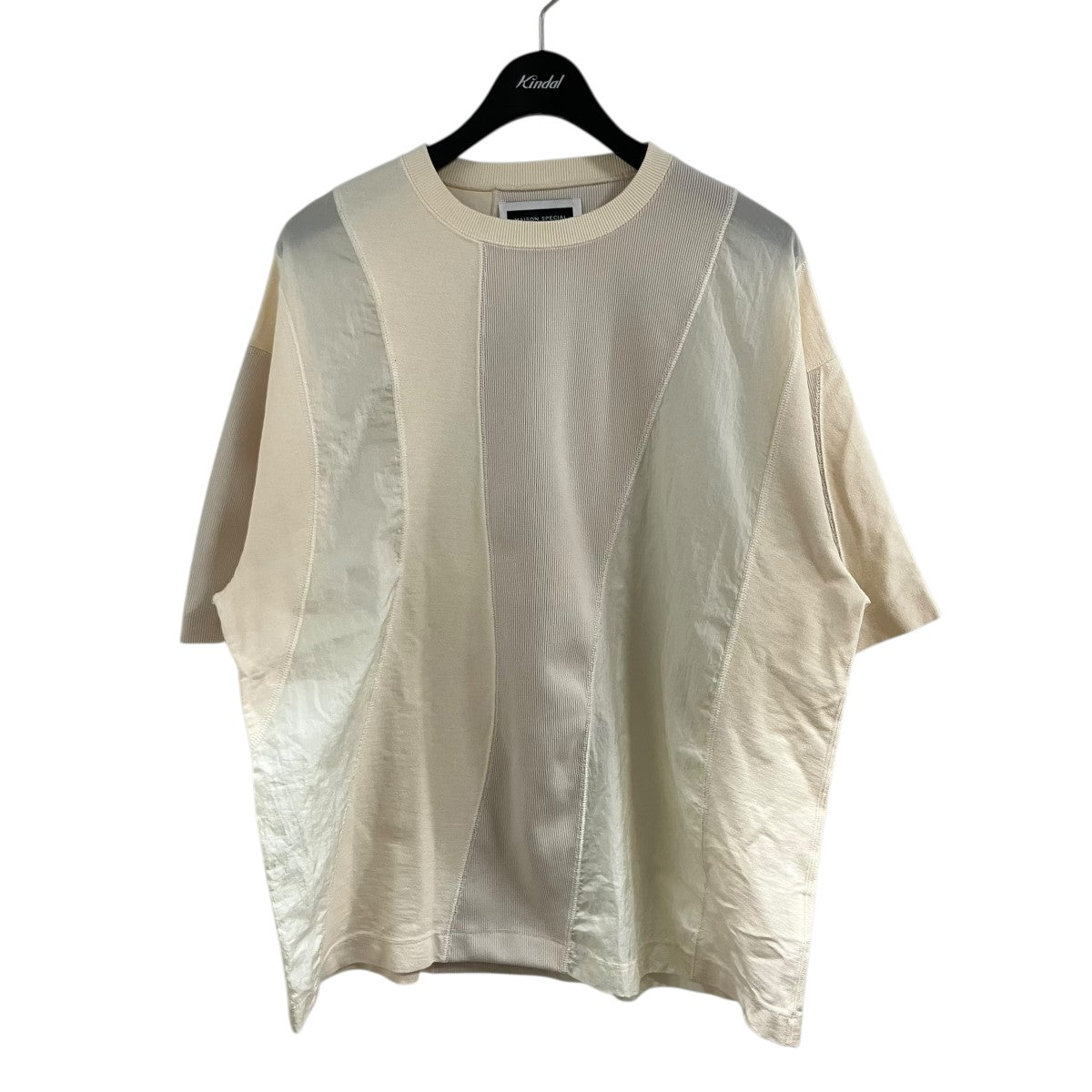 MAISON SPECIAL ナイロン切替Tシャツ 古着・中古-1枚目のアイテム画像