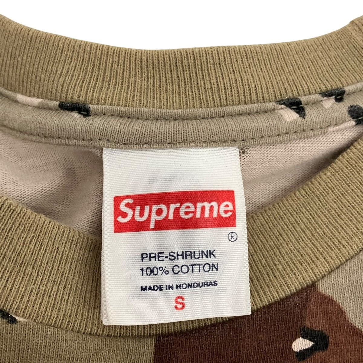 Supreme 25SSチョコレートチップカモ柄半袖Tシャツ｢DALMATIAN TEE｣ 古着・中古-5枚目のアイテム画像