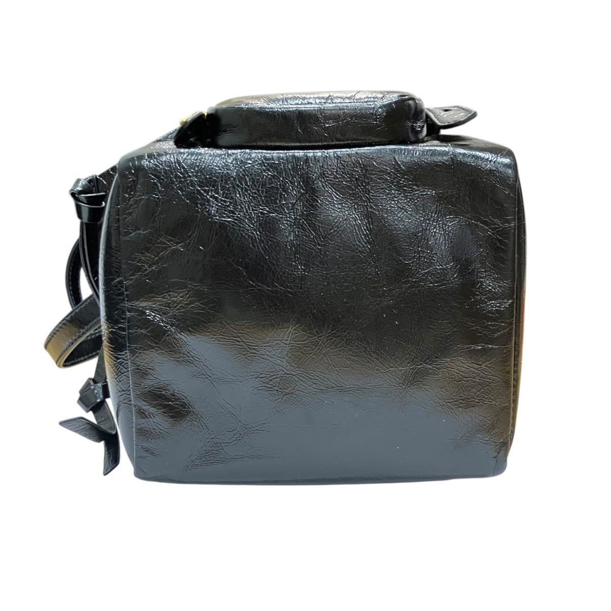 PRADA トップハンドルレザーダングルミニバッグ 古着・中古-6枚目のアイテム画像