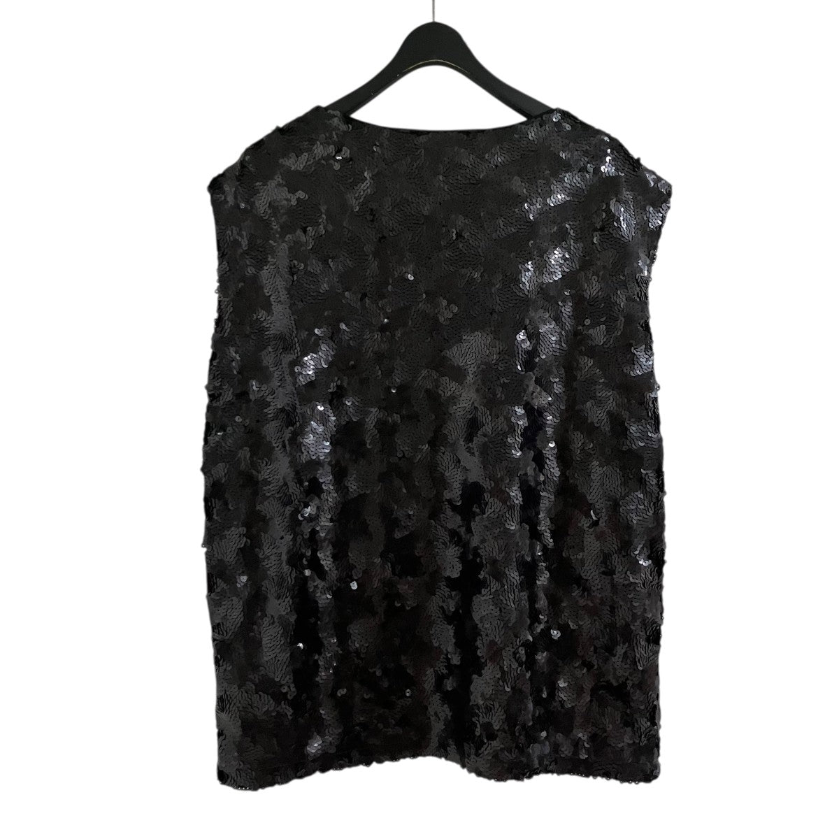 JUNYA WATANABE CDG スパンコールノースリーブトップ 古着・中古-3枚目のアイテム画像