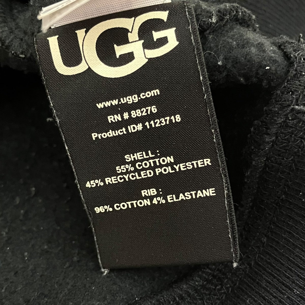 UGG 裏起毛ロゴスウェット1123718 古着・中古-6枚目のアイテム画像