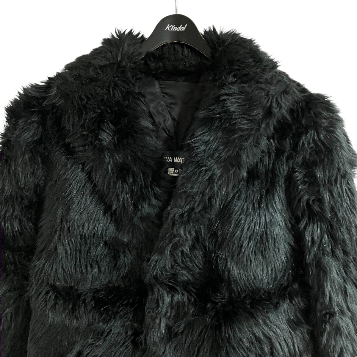 JUNYA WATANABE CDG クロップドレングス ファーコート 古着・中古-2枚目のアイテム画像